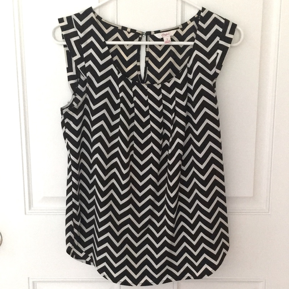 Black & White Candie’s Blouse